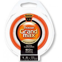 Kureha Seaguar Grand Max 60m (Fluorocarbon 137% tie strength)