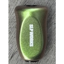 Daiwa SLPW I shaped cork knob, TM2, mazziora Green-gold/purple color