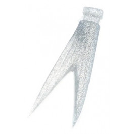 DRT Tiny Klash Spare V Tail, Clear Silver