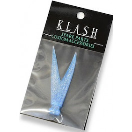 DRT Tiny Klash Spare V Tail, Blue Metal