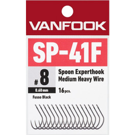 Vanfook Expert Hooks, SP-41F, Medium Heavy, barbless, PTFE coated single hooks