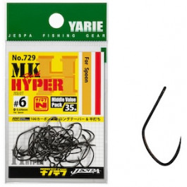 Yarie MK Hook Hyper 729, spoon single hooks