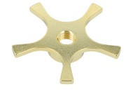 Avail straight star drag SD-AB-KSTR Gold Plated R