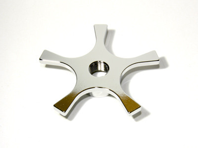 Avail straight star drag SD-AB-KSTL Chrome L