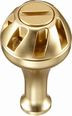 Daiwa SLPW Aluminum Round knob S, Gold/Gold