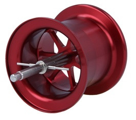 Avail Microcast AMB5550C70'S spool Red, Old ABU 5500C 70's