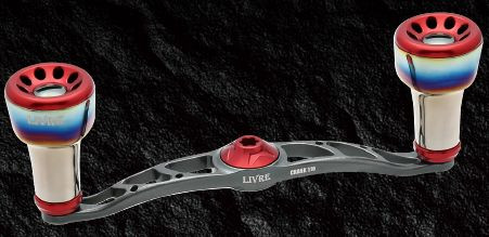 Livre Crank 100 Daiwa Gunmetal, Red, R