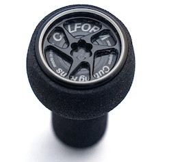 DRT Varial Calform knob, Black x White Ribbon