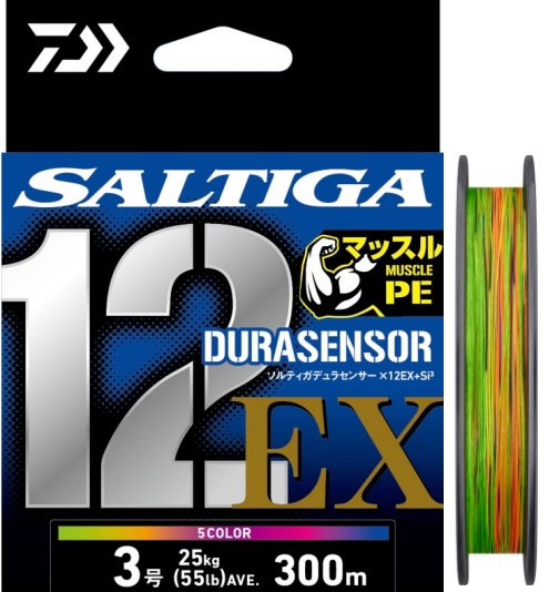Daiwa Saltiga Dura Sensor x12EX+Si3 200m, 300m, 400m