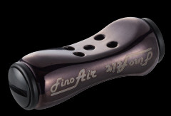 Livre Fino Air titanium knob, Brown IP 2pc