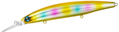 Daiwa Shoreline Shiner Z Setupper 145SDR, Rattlin Gold Rainbow