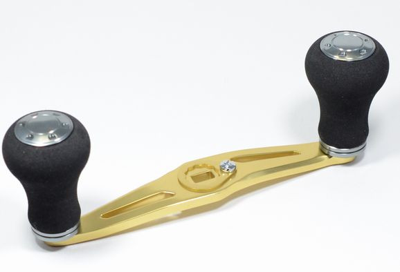 Shimano 105mm Power Handle kit, Gold, EVA knobs (16GRAB200H)