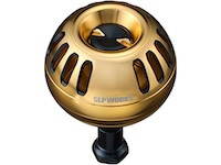 SLPW RCS 25 Saltiga Aluminum Round Knob Gold 45mm (Daiwa L fitting)