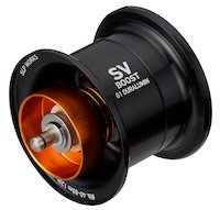 Daiwa SLPW SV Boost dia32 22.5 8lb-80m G1 spool, Black