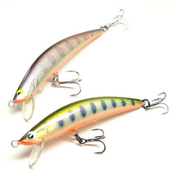 Tackle House Twinkle wooden foil minnow 60mm 75mm