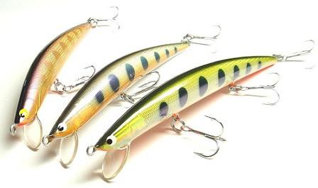 Tackle House Twinklewooden foil minnow 90mm 104mm 123mm