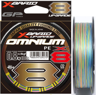 thumbnail image 2 of YGK X-BRAID UPGRADE X8 PENTAGRAM Braided PE Line - 300M Spool - Ships From Japan 2 of 5