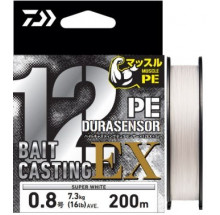 Daiwa Bait Casting Dura Sensor x12EX+Si3 Super White 200m