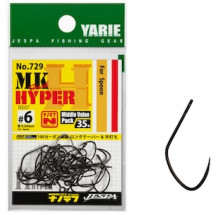 Yarie MK Hook Hyper 729, spoon single hooks