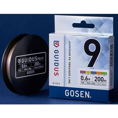 Gosen Guidus PEx9, Multi color 200m, 300m