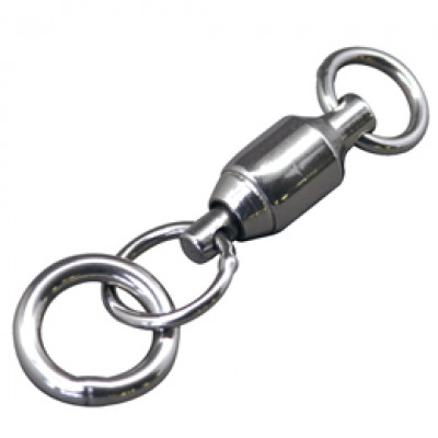 Nature Boys, Fishing Fighter Combi Ball Bearing Swivel and Welded Ring 2pcs