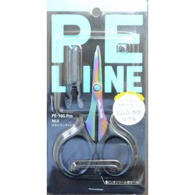 Oxtos PE Line Scissors, PE105 Pro NIJI, rainbow blade