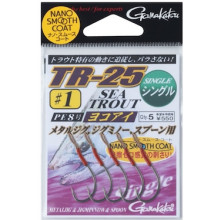 Gamakatsu TR-25 single, soft eye swimming hooks